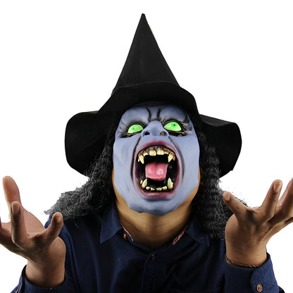 Realistic Full-Head Latex Costume Mask