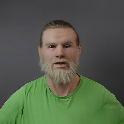 Realistic Full-Head Latex Costume Mask