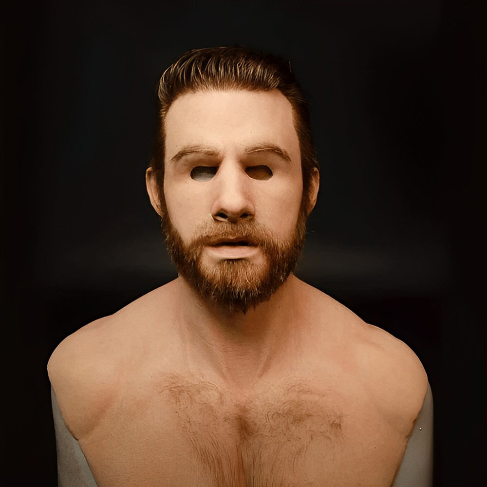 Realistic Full-Head Latex Costume Mask