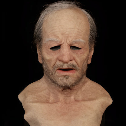 Realistic Full-Head Latex Costume Mask