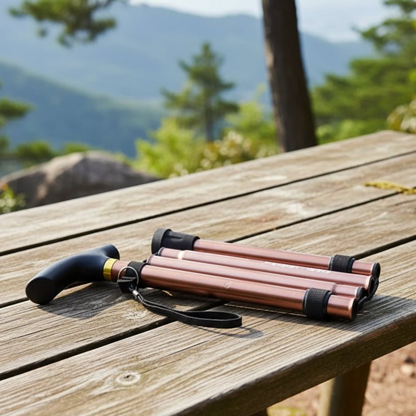 ROAMSTICK Compact Telescopic Foldable Walking Stick
