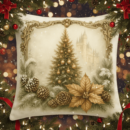 SNOWBOW Festive Velvet Cushion Covers