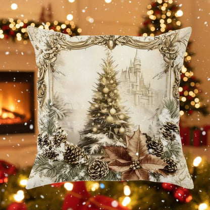 SNOWBOW Festive Velvet Cushion Covers