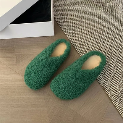 COZYRISE Plush Women's Wool Slippers