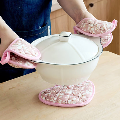 WARMHEART Heat-resistant Heart-shaped Pot Holders