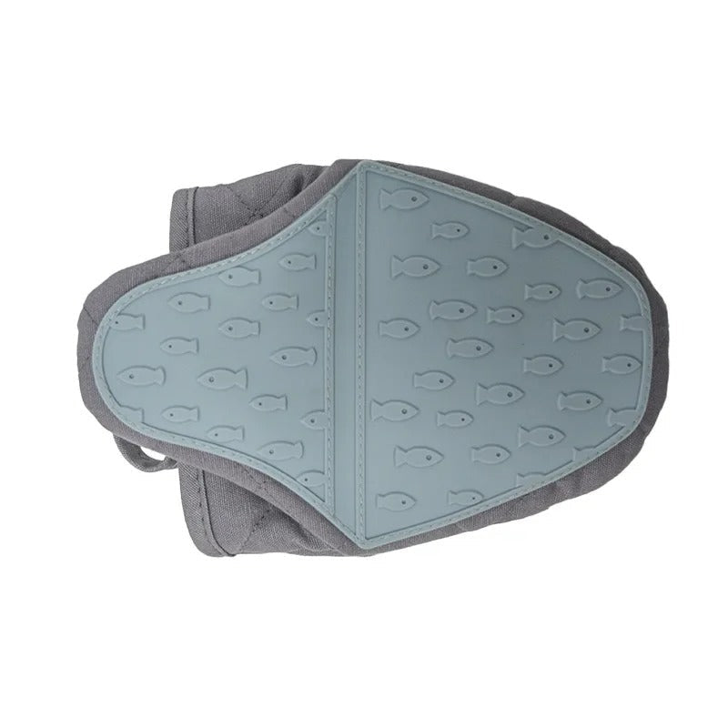 SAFEFINS Heat-resistant Fish-shaped Silicone Oven Glove