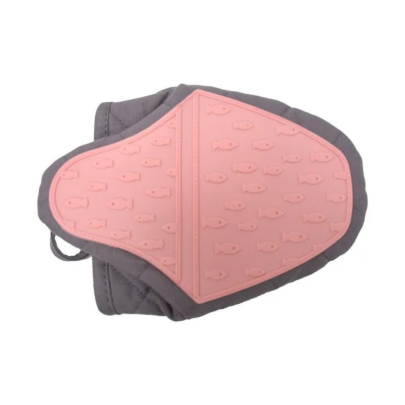 SAFEFINS Heat-resistant Fish-shaped Silicone Oven Glove