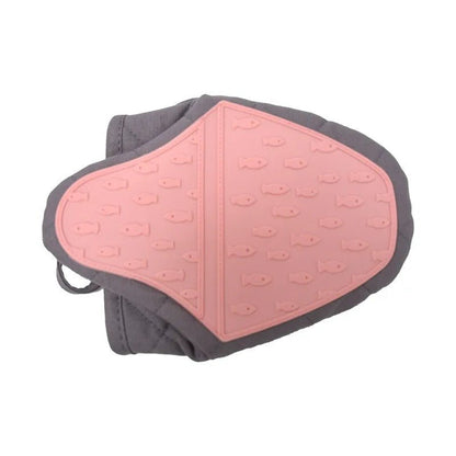 SAFEFINS Heat-resistant Fish-shaped Silicone Oven Glove