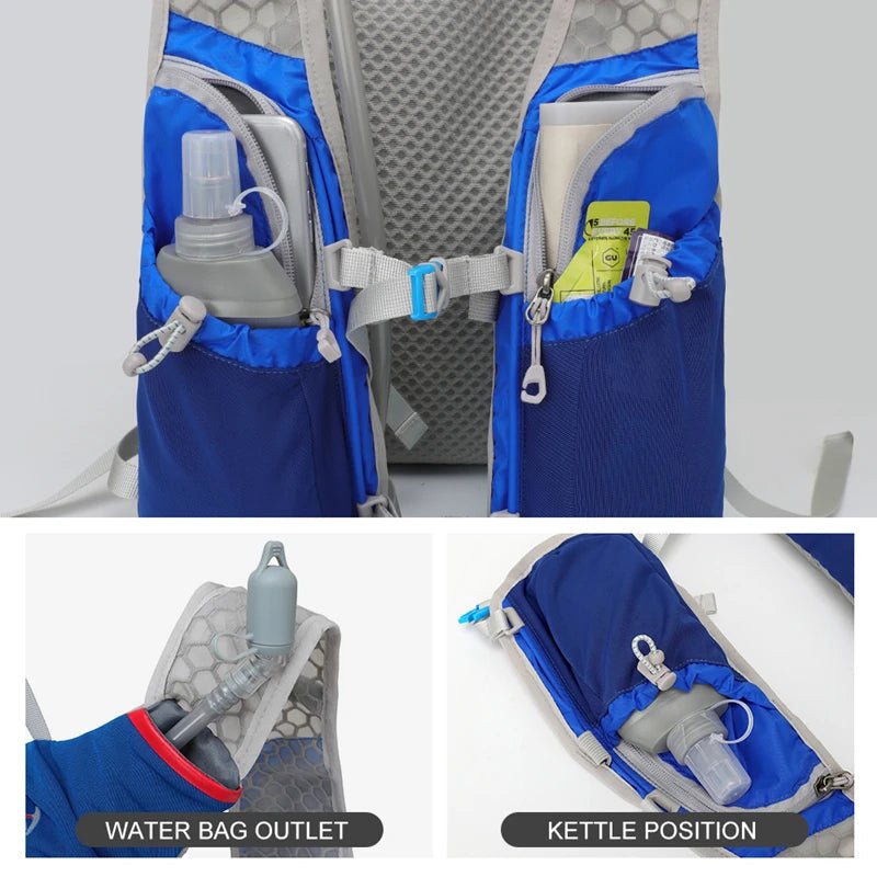 RUNPEAK Adjustable Breathable Backpack