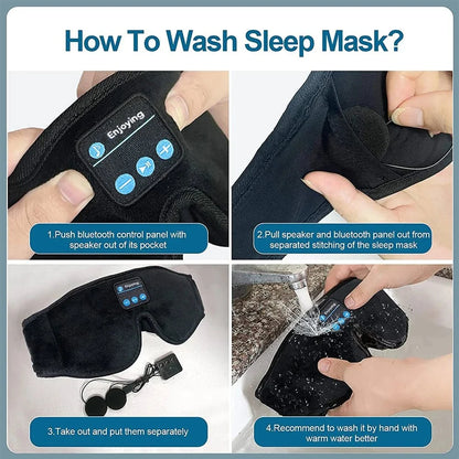 SNOOZEBEAT Bluetooth Sleep Mask