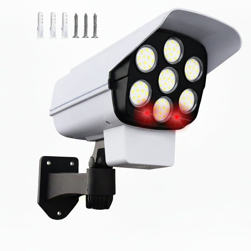 Intelligent solar reflector with motion detection for
