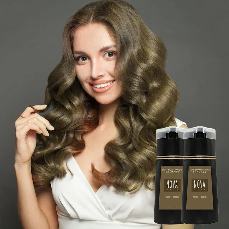 Color-Care Shampoo for Easy Gray Coverage
