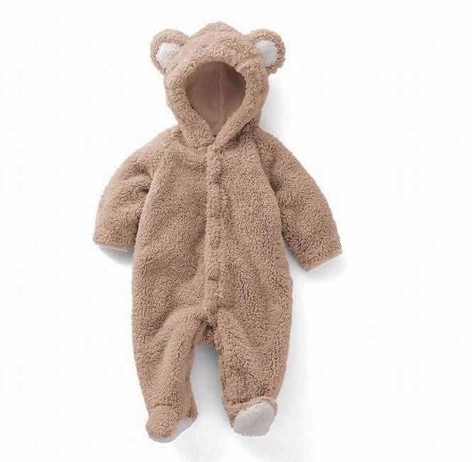 Newborn Cuddle Super Soft & Warm Animal Romper