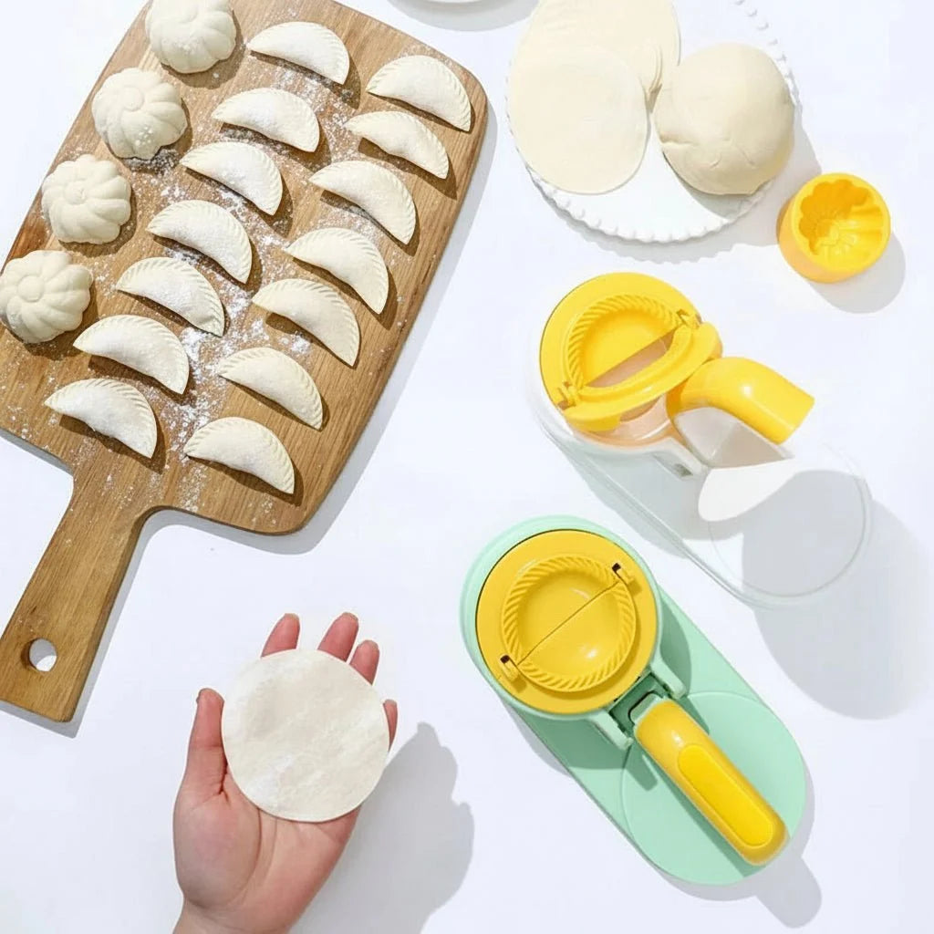DUMPLIFY Reusable Green Dumpling Mold