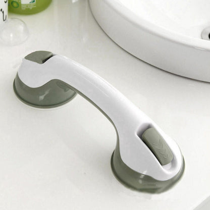 Bathroom Grab Bar, No Drilling, Suction Mount