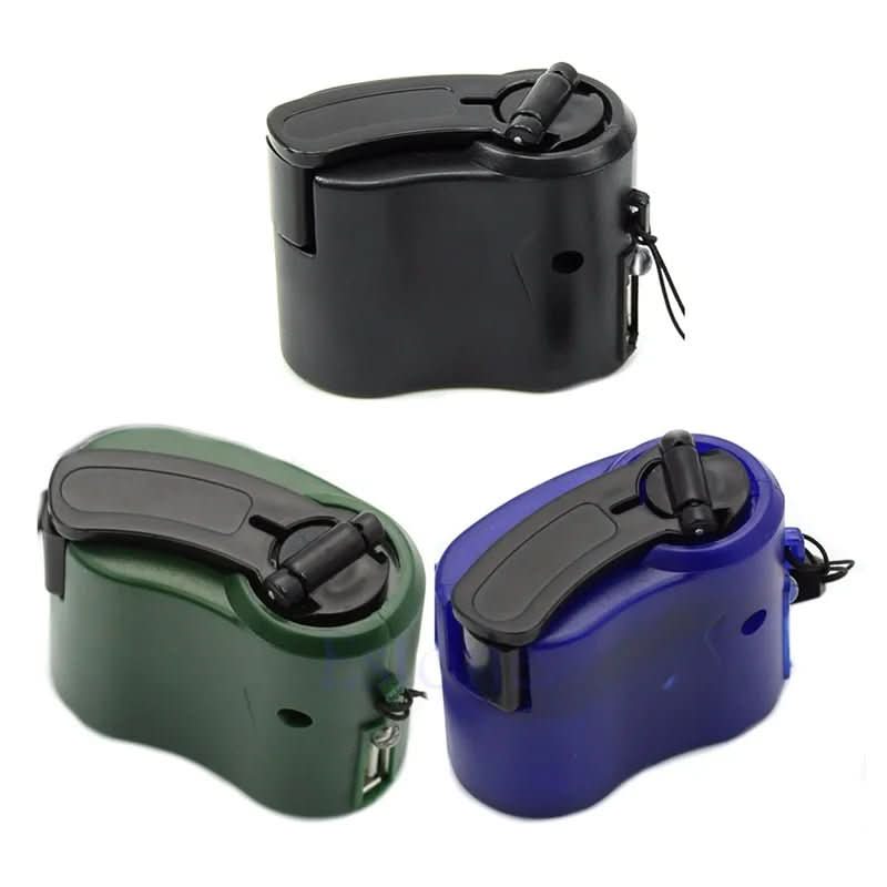 CRANKCHARGE Portable Hand Crank Emergency Charger