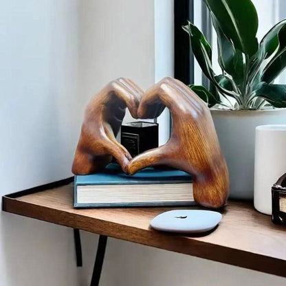 LOVESCULPT WOOD Handmade Wooden Decorative Figure