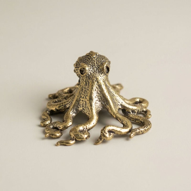 SEALEGANCE Handcrafted Brass Octopus