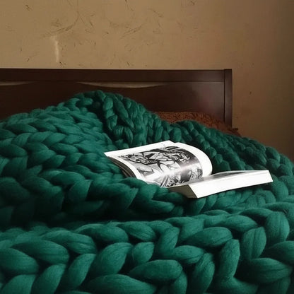 Loomora Handmade Minky Chunky Blanket