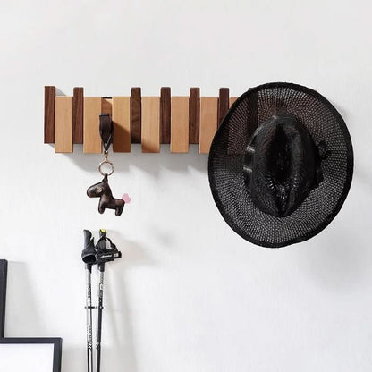 PIANOWOOD Handmade Wall Coat Rack