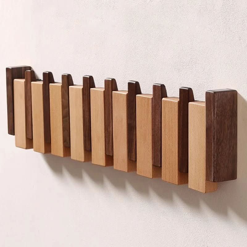 PIANOWOOD Handmade Wall Coat Rack