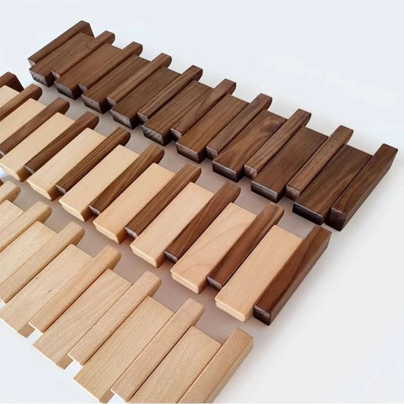 PIANOWOOD Handmade Wall Coat Rack