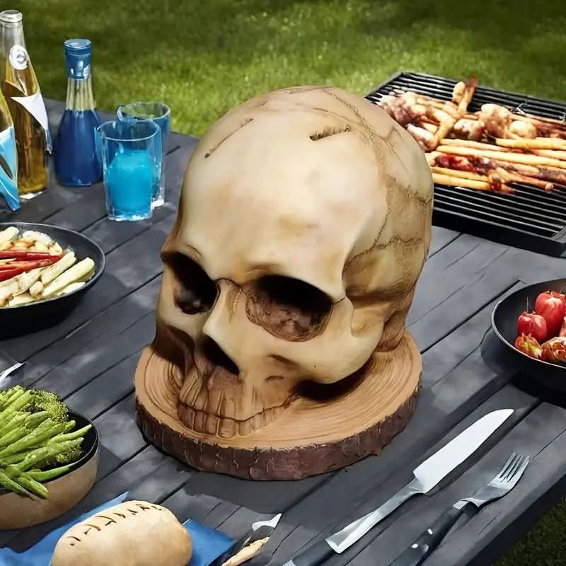 Gothic Skull Knife Holder Handmade Knife Holder image with text 2
