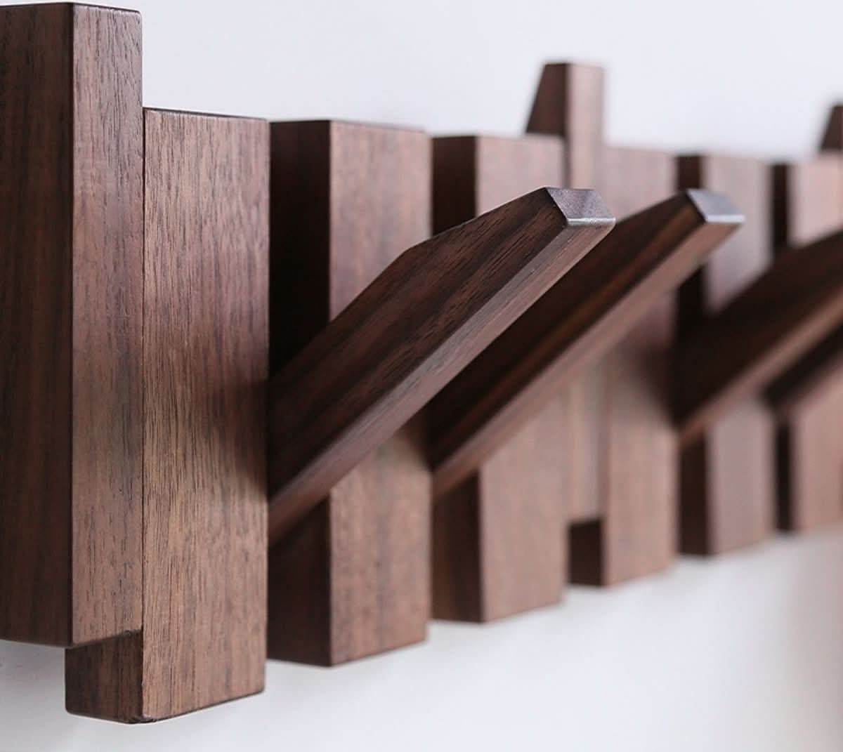 PIANOHANG Wall Rack Handmade Wooden Coat lifestyle image