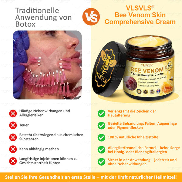 Anti-Aging Face Cream, Bee Peptide Firming Moisturizer with Hyaluronic Acid & Collagen