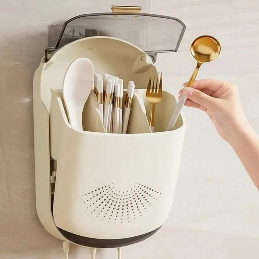 CHOPRACK Wall-Mounted Cutlery Organizer