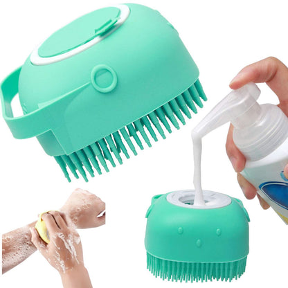 GROOMPAL Gentle Silicone Massage Glove