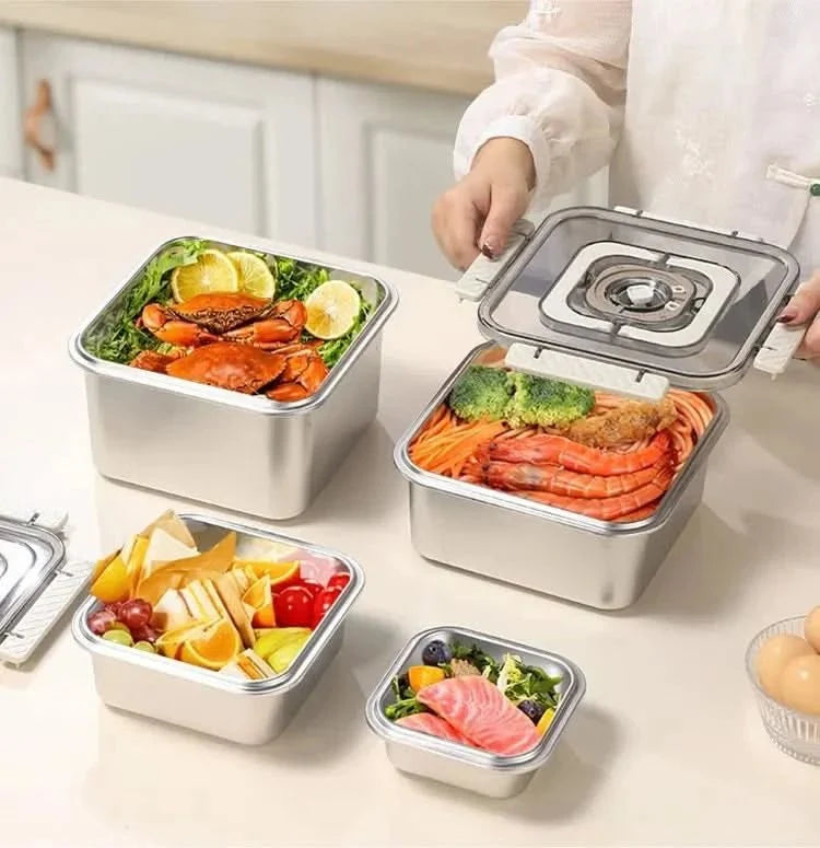 FRESHLOCK Leak-Proof Stainless Steel Lunchbox