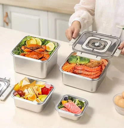 FRESHLOCK Leak-Proof Stainless Steel Lunchbox