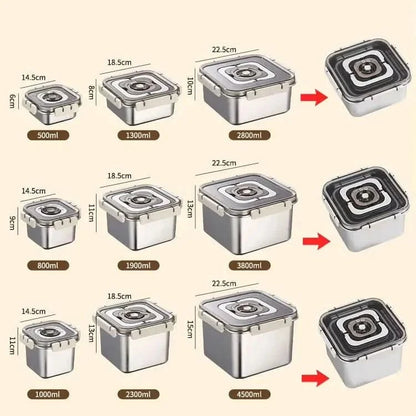 FRESHLOCK Leak-Proof Stainless Steel Lunchbox