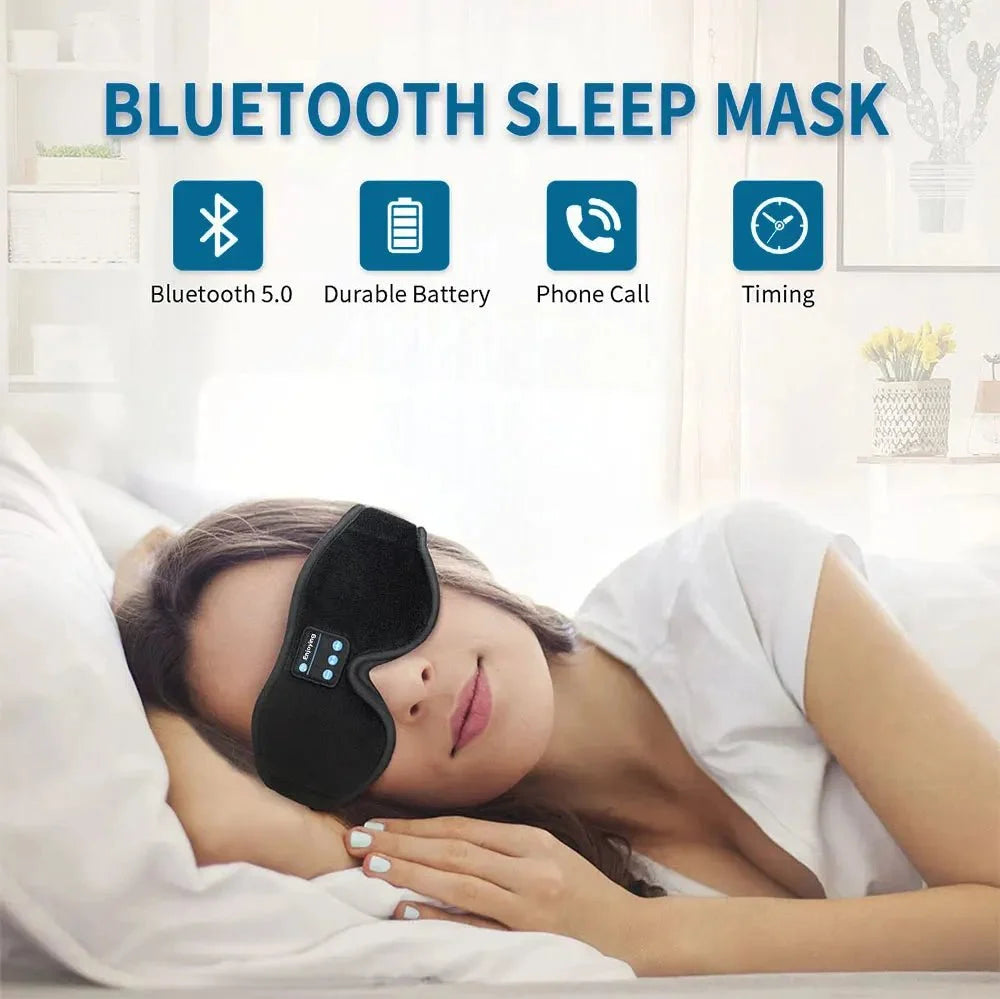 SNOOZEBEAT Bluetooth Sleep Mask