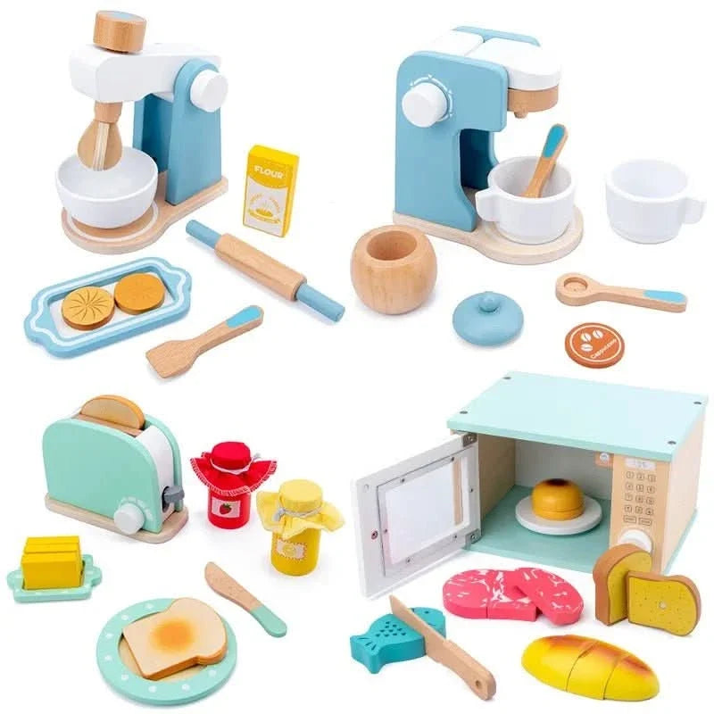 KitchenWood Premium Wooden Play Kitchen
