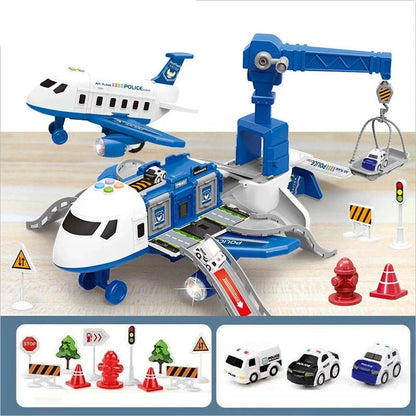 SKYAUDIO Musical Deformation Stretching Airplane Toy