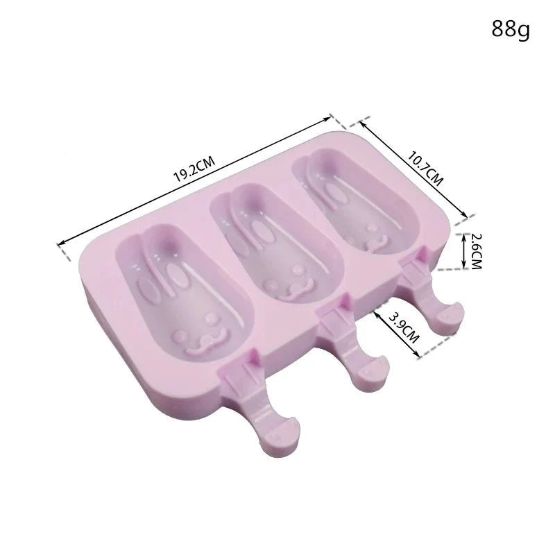 SWEETFREEZE Silicone Ice Pop Molds