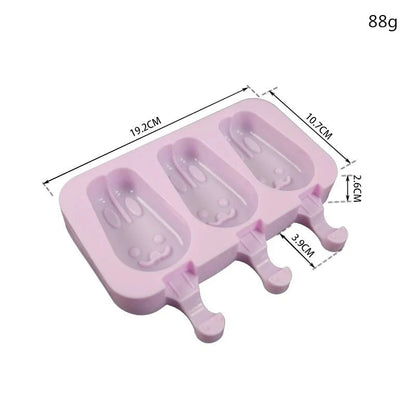 SWEETFREEZE Silicone Ice Pop Molds