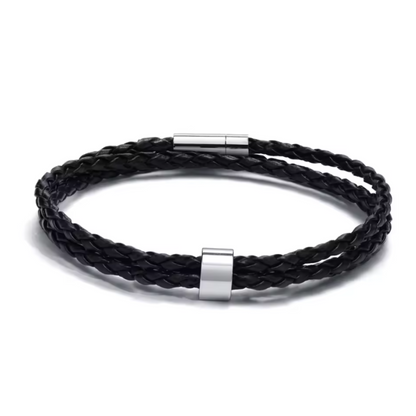BRANIVO Men's Braided Bracelet