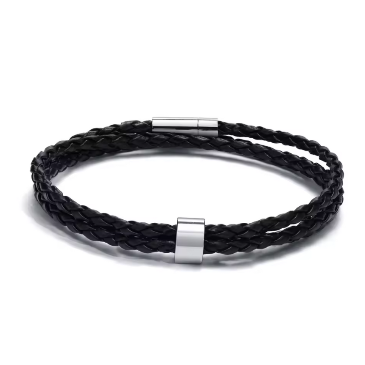 BRANIVO Men's Braided Bracelet lifestyle 2