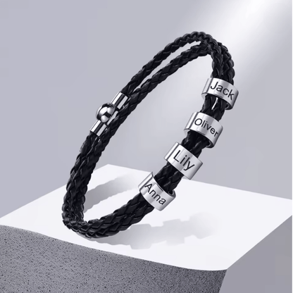 BRANIVO Men's Braided Bracelet