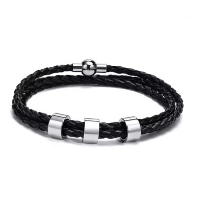 BRANIVO Men's Braided Bracelet