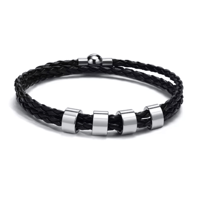 BRANIVO Men's Braided Bracelet