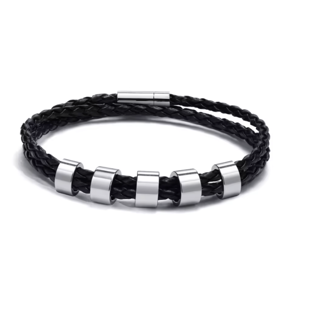BRANIVO Men's Braided Bracelet