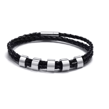 BRANIVO Men's Braided Bracelet
