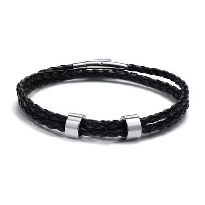 BRANIVO Men's Braided Bracelet