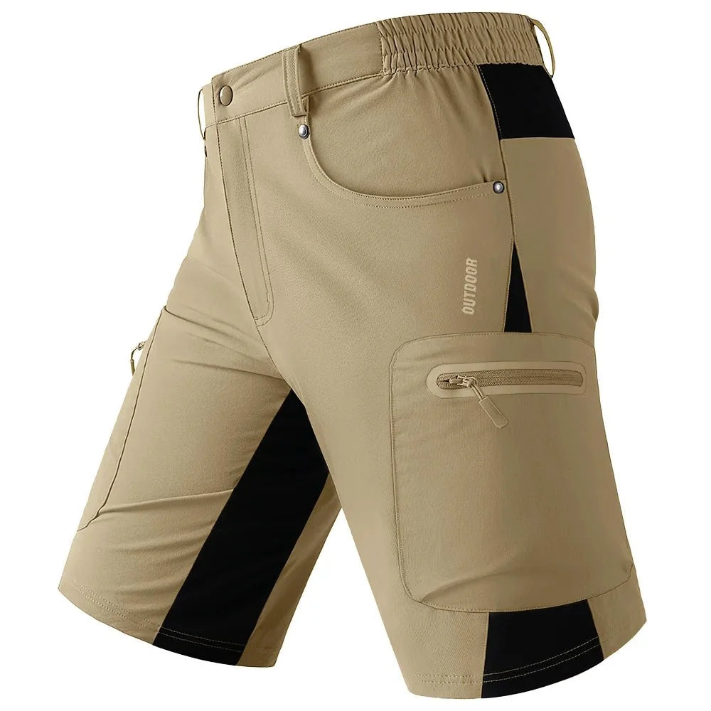 EXPLORENEST Durable Men's Cargo Bermuda Shorts