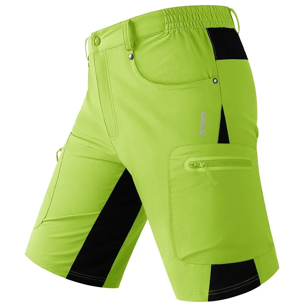 EXPLORENEST Durable Men's Cargo Bermuda Shorts