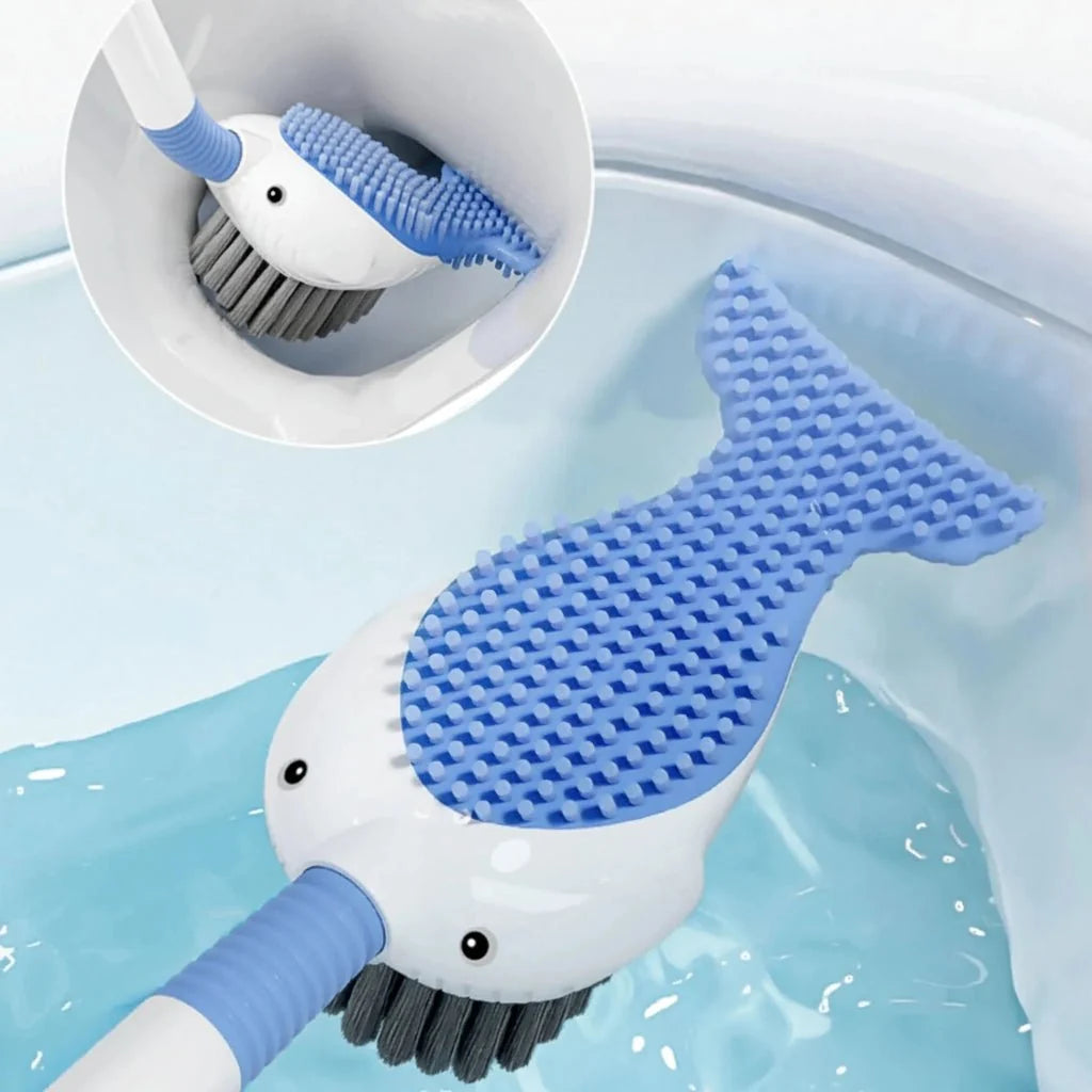 SPINCLEAN 360-degree Wall Toilet Brush